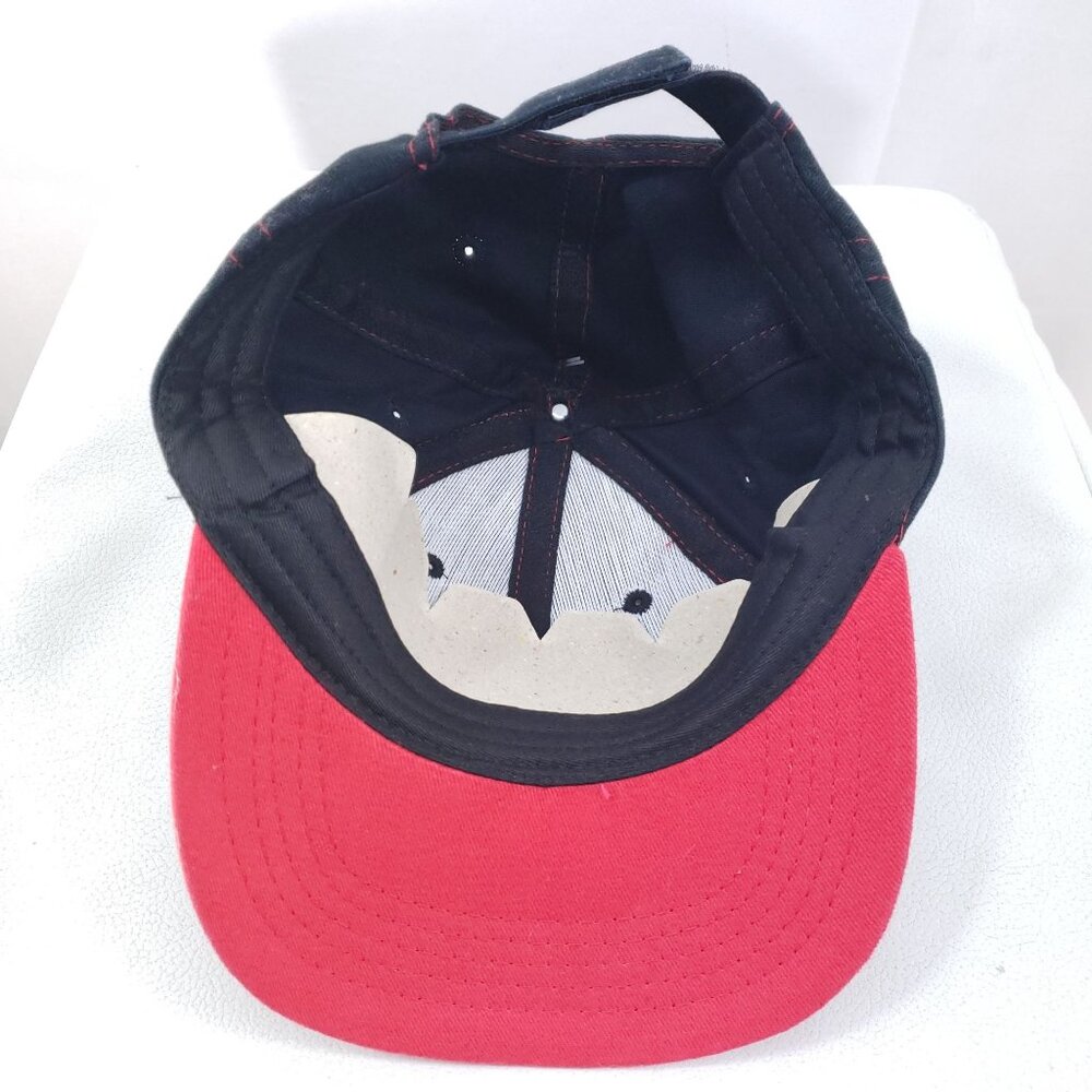 Dale Earnhardt NASCAR Black & Red Embroidered Ball Cap Adjustable Strap - Picture 4 of 6